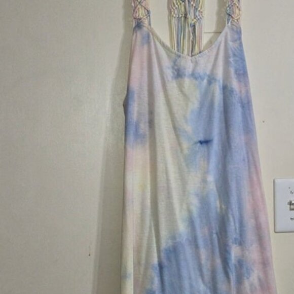 Women's Crochet Tie Dye Tank XL - Picture 2 of 5